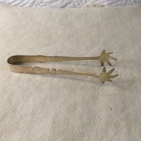 VTG 3 pc Crystal Ice Bucket/Shaker/Tongs, Barware, Tongs Made in Occupied China - Picture 2 of 7